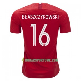 Koszulka Polska Blaszczykowski 16 Mistrzostwa Świata 2018 Wyjazdowe Stroje Piłkarskie